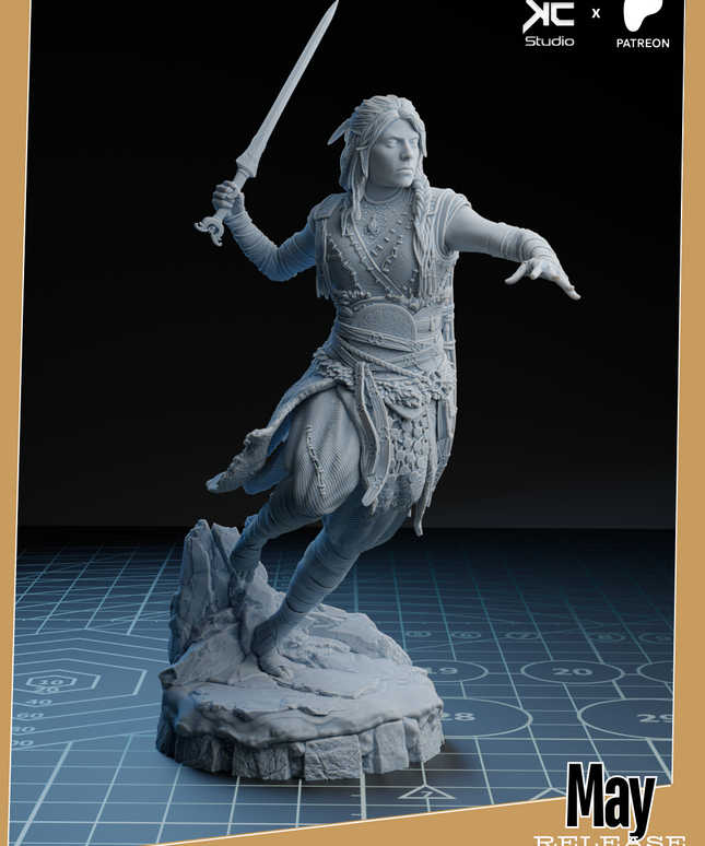 Freya - God Of War Ragnarok Statue
