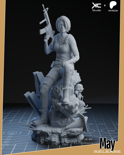 Jill Valentine – Resident Evil Statue