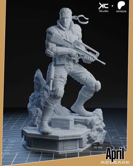 Solid Snake - Metal Gear Solid Fanart