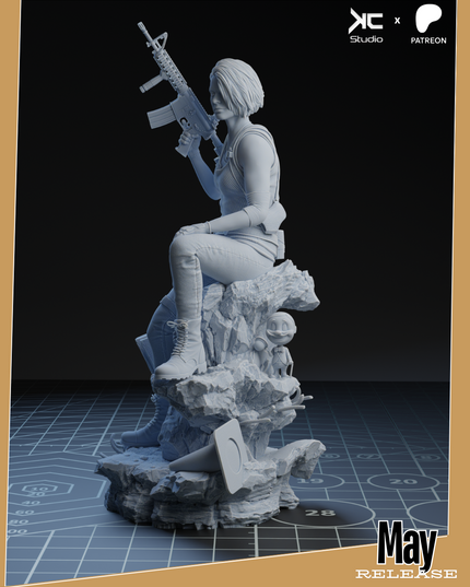 Jill Valentine – Resident Evil Statue