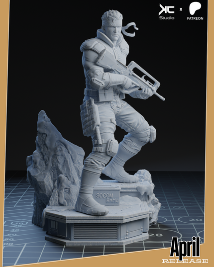Solid Snake - Metal Gear Solid Fanart