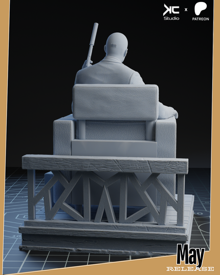 Agent 47 – Hitman Statue