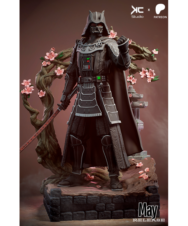 Darth Vader - Samurai Fanart Statue