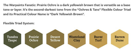 Army Painter - Warpaints Fanatic - Prairie Ochre Reference: WP3080