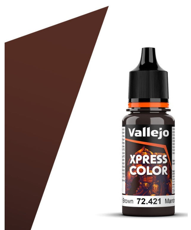 Vallejo 18mm Xpress Color 157 Copper Brown