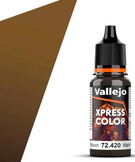 Vallejo 18mm Xpress Color 156 Wasteland Brown