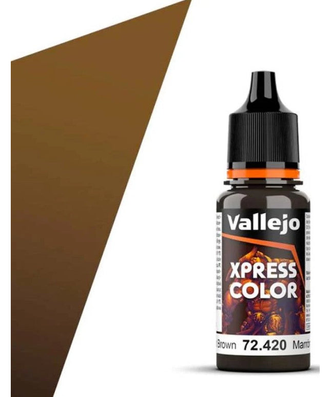 Vallejo 18mm Xpress Color 156 Wasteland Brown