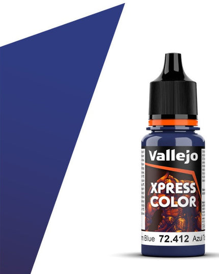 Vallejo 18mm Vallejo Xpress Color 148 Storm Blue