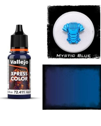 Vallejo 18mm Vallejo Xpress Color 147 Mystic Blue