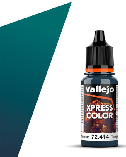 Vallejo 18mm Xpress Color 150 Caribbean Turquoise