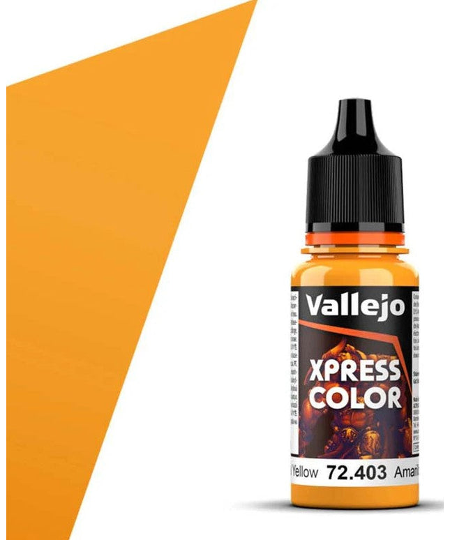 Vallejo 18mm Xpress Color 139 Imperial Yellow