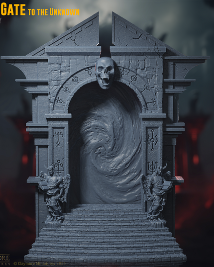 The Gate to the Unknown / Full Set 19 Minis + Scenary + Busts