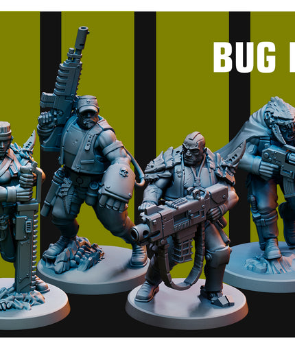 Tunnel Rats: Bug Hunters X6 MINIATURES