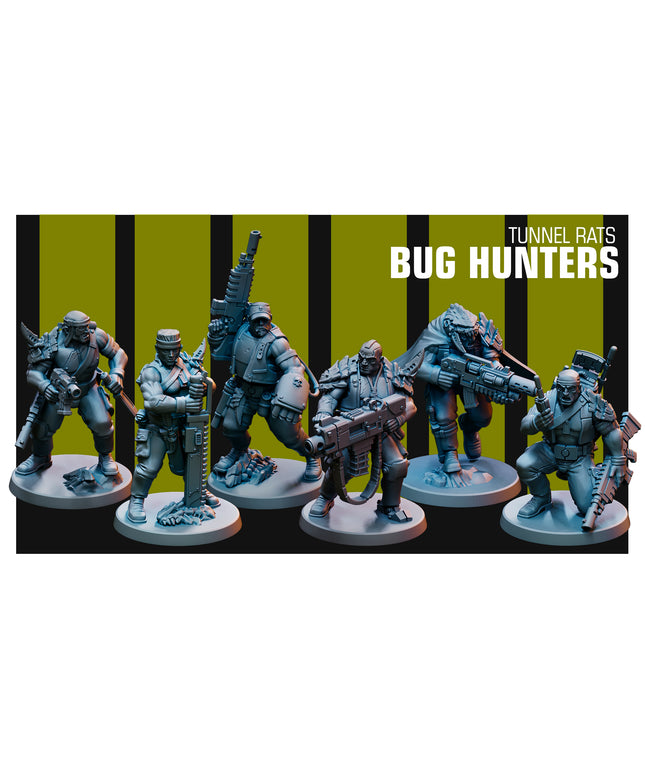 Tunnel Rats: Bug Hunters X6 MINIATURES