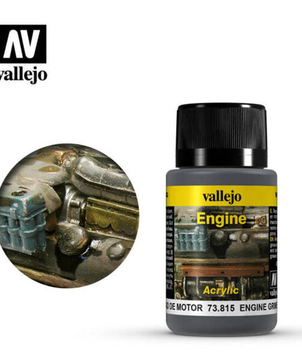3DPRINT VALLEJO WEATHERING EFFECTS 40ML Engine Grime
