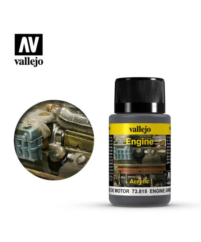 3DPRINT VALLEJO WEATHERING EFFECTS 40ML Engine Grime