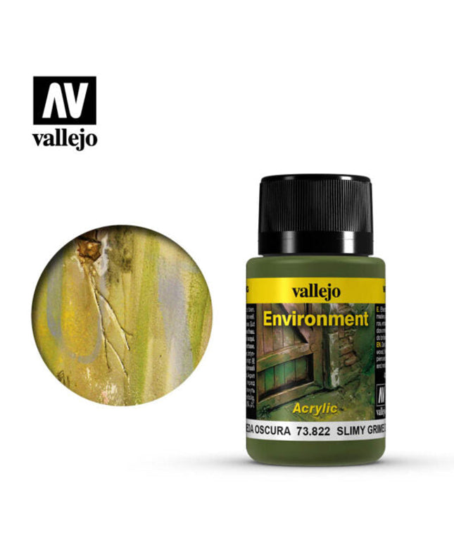 3DPRINT VALLEJO WEATHERING EFFECTS 40ML Slimy Grime Dark