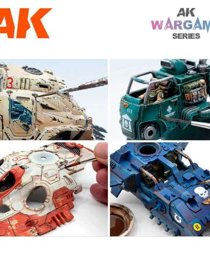 AK ACRYLIC AK14204 Dark Rust Wash 35ml