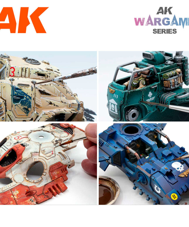 AK ACRYLIC AK14204 Dark Rust Wash 35ml