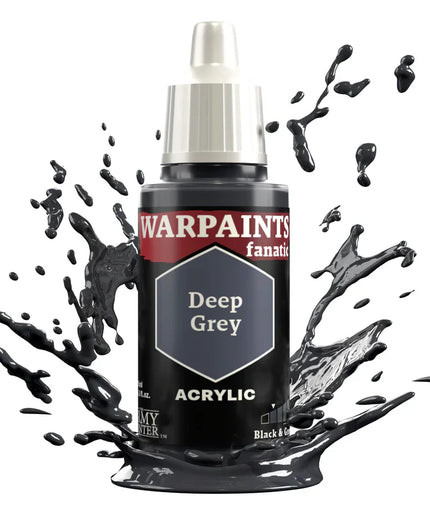 Army Painter - Warpaints Fanatic - Deep Grey Reference: WP3002