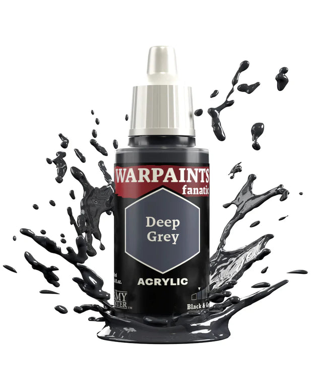 Army Painter - Warpaints Fanatic - Deep Grey Reference: WP3002