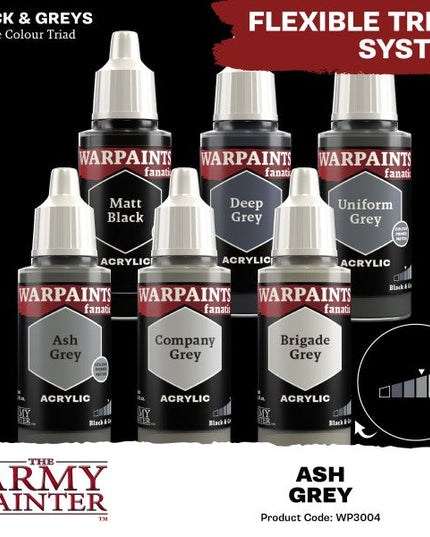 Army Painter - Warpaints Fanatic -Ash Grey Reference:WP3004