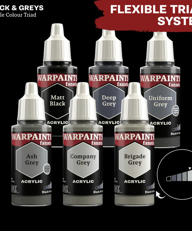 Army Painter - Warpaints Fanatic - Company Grey Reference: WP3005