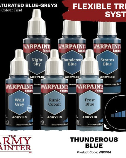 Army Painter - Warpaints Fanatic - Thunderous Blue Reference:WP3014