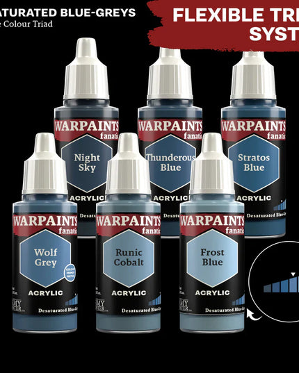 Army Painter - Warpaints Fanatic - Wolf Grey Reference: WP3016