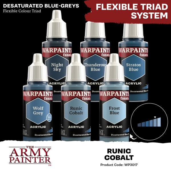 Army Painter - Warpaints Fanatic - runic Cobalt Reference: WP3017