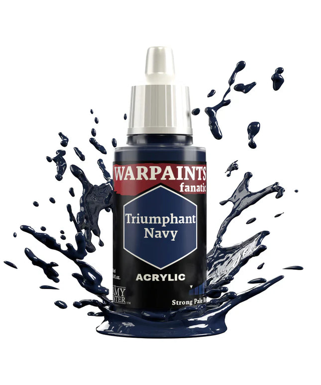 Army Painter - Warpaints Fanatic - Triumphant Navy Reference: WP3019