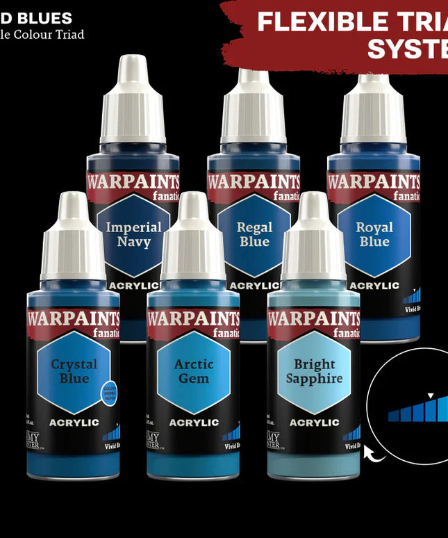 Army Painter - Warpaints Fanatic - Crystal Blue Reference: WP3028