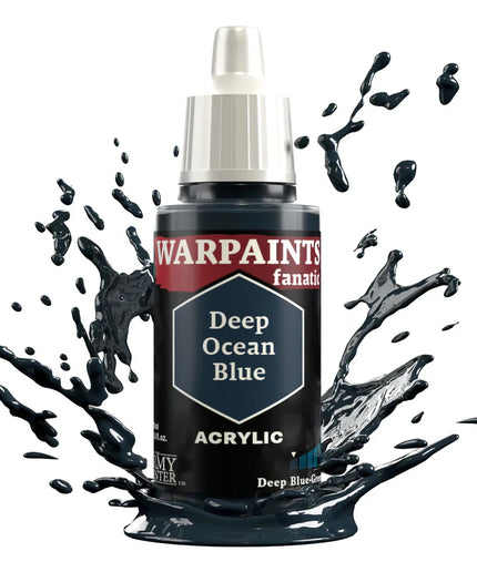Army Painter - Warpaints Fanatic - Deep Ocean Blue Reference: WP3031