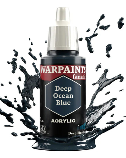 Army Painter - Warpaints Fanatic - Deep Ocean Blue Reference: WP3031