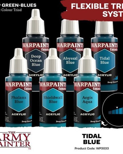 Army Painter - Warpaints Fanatic - Tidal Blue Reference:WP3033