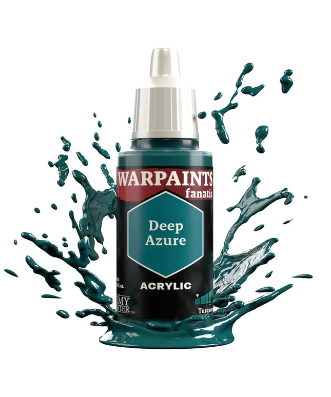 Army Painter - Warpaints Fanatic - Deep Azure Reference: WP3037