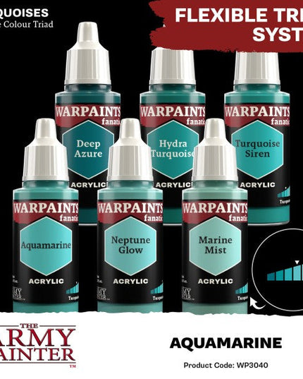 Army Painter - Warpaints Fanatic - Aquamarine Reference:WP3040