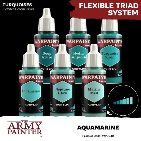Army Painter - Warpaints Fanatic - Aquamarine Reference:WP3040