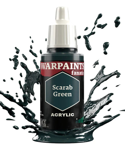 Army Painter - Warpaints Fanatic - Scarab Green Reference: WP3043