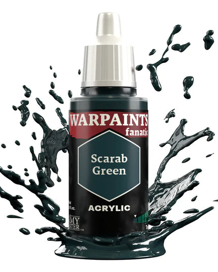 Army Painter - Warpaints Fanatic - Scarab Green Reference: WP3043