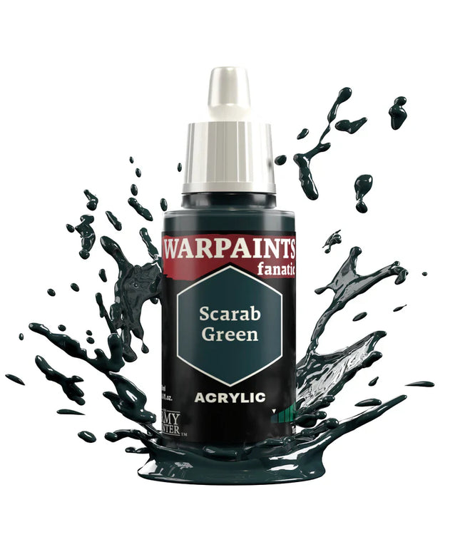 Army Painter - Warpaints Fanatic - Scarab Green Reference: WP3043