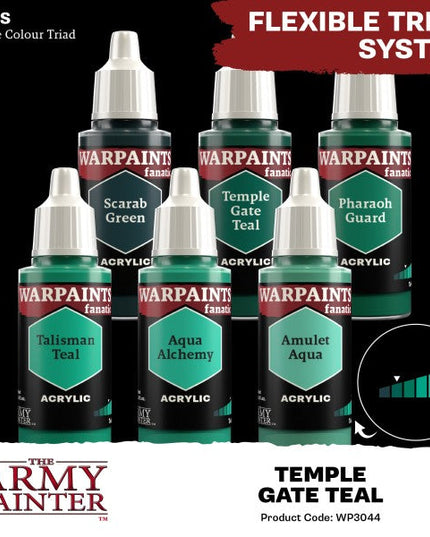 Army Painter - Warpaints Fanatic - Temple Gate Teal Reference:WP3044