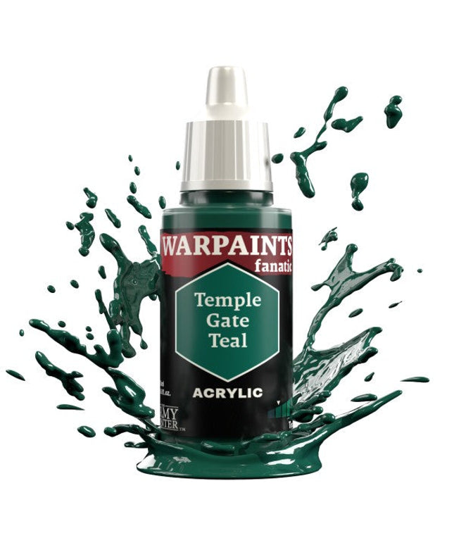 Army Painter - Warpaints Fanatic - Temple Gate Teal Reference:WP3044