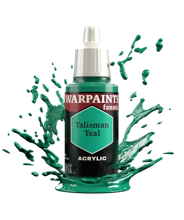Army Painter - Warpaints Fanatic - Talisman Teal Reference: WP3046