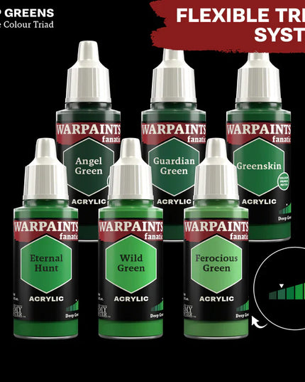 Army Painter - Warpaints Fanatic - Guardian Green Reference: WP3050