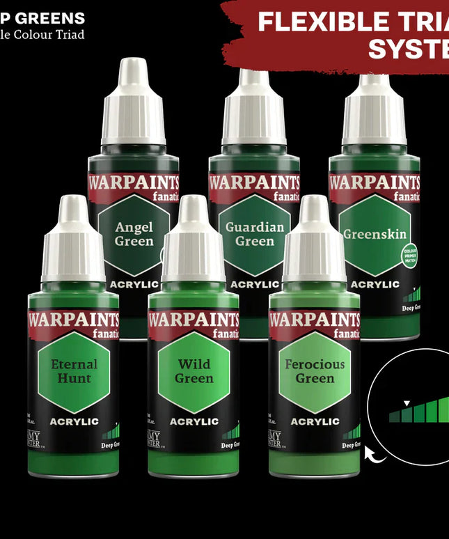 Army Painter - Warpaints Fanatic - Guardian Green Reference: WP3050