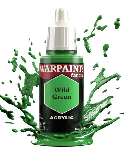 Army Painter - Warpaints Fanatic - Wild Green Reference:WP3053