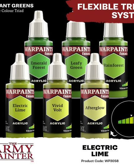 Army Painter - Warpaints Fanatic - Electric Lime  Reference:WP3058