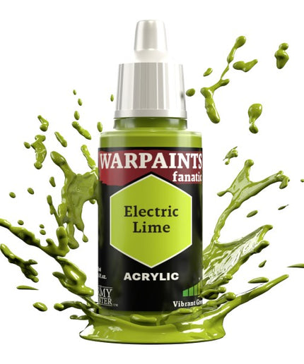 Army Painter - Warpaints Fanatic - Electric Lime  Reference:WP3058