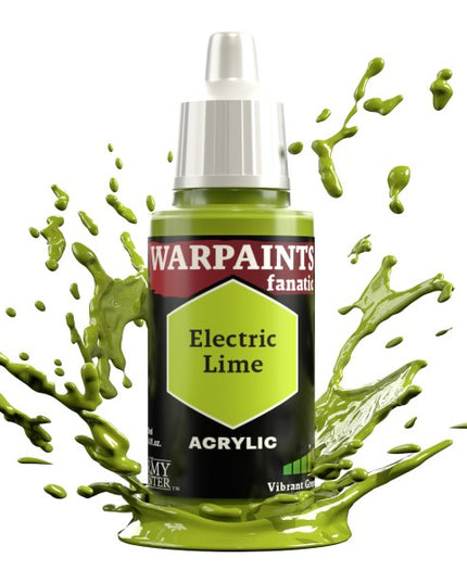 Army Painter - Warpaints Fanatic - Electric Lime  Reference:WP3058